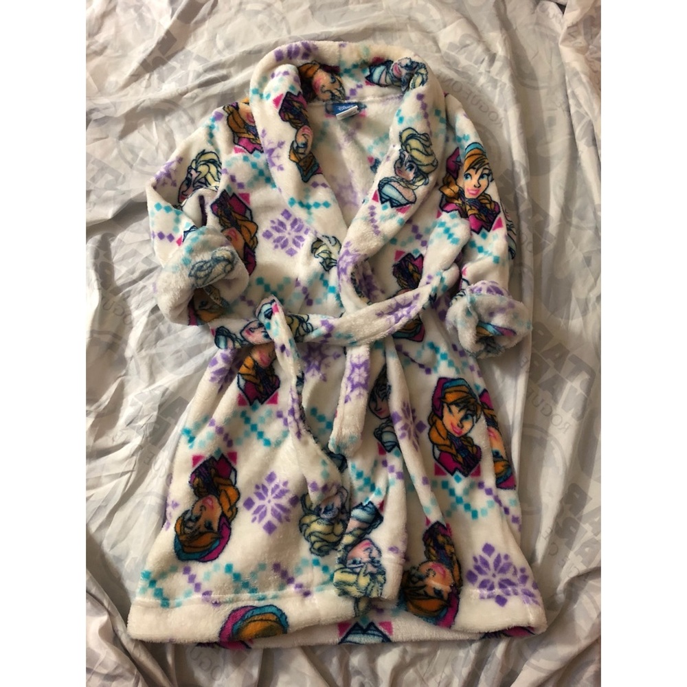 4/5t frozen girls bath robe